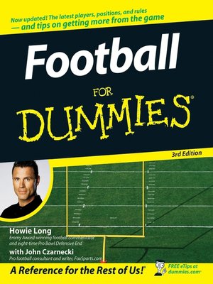 cover image of Football For Dummies